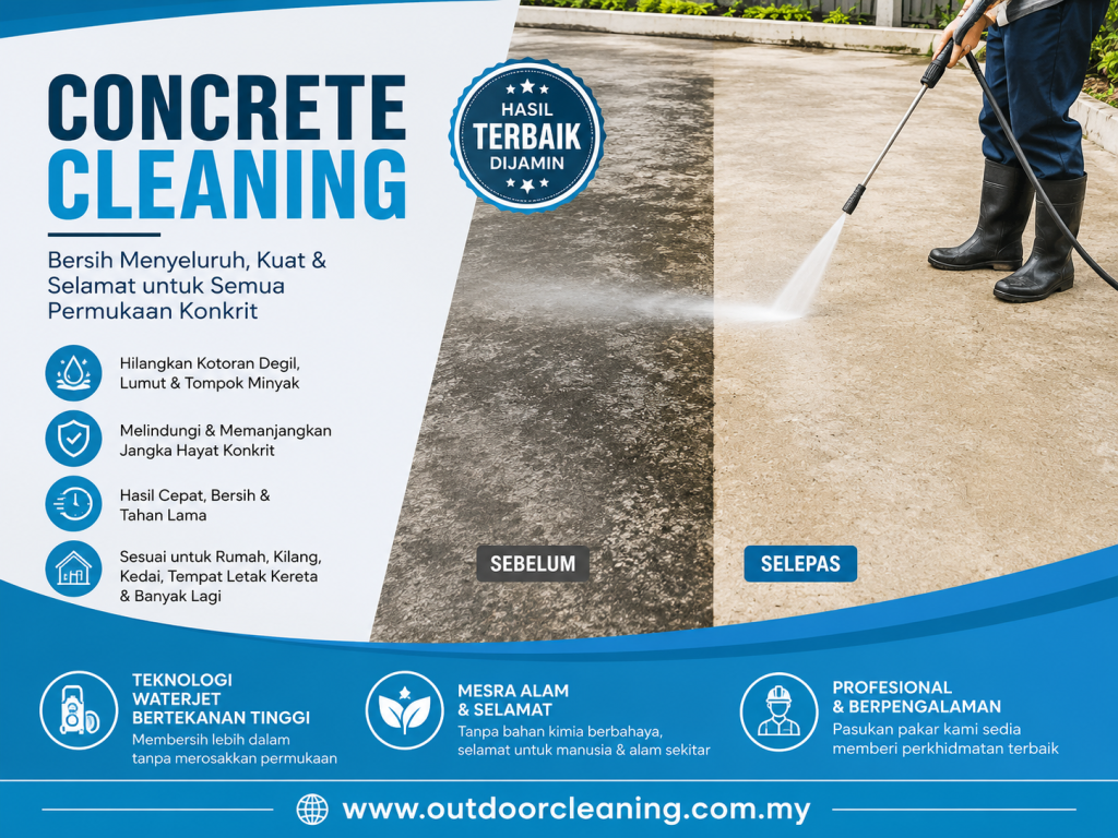 concrete cleaning