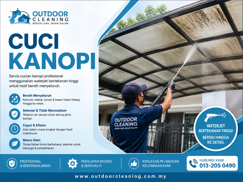 cuci kanopi